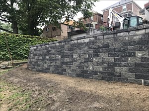 Pittsburgh (Brookline) Engineered Retaining Wall